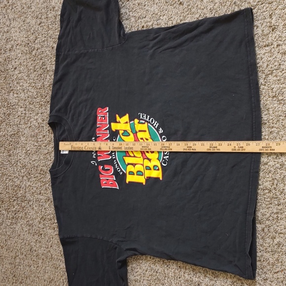 Black Bear Casino I Was A Winner Short Sleeve Black T-shirt Men's XXL - Picture 5 of 10